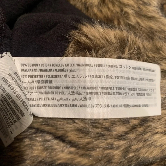 HOLLISTER | FAUX  FUR SWEATER CARDIGAN | X SMALL #FML130024 - Picture 6 of 6